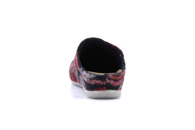 Woll slipper | PRAU CI2963 - BLU-MULTI | Grünland