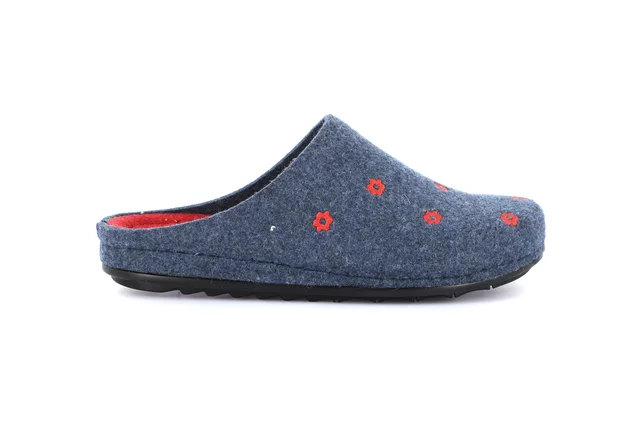 Eco-friendly slipper | PILA CI2971 - BLU-ROSSO | Grünland