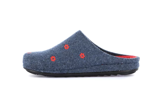 Eco-friendly slipper | PILA CI2971 - BLU-ROSSO | Grünland