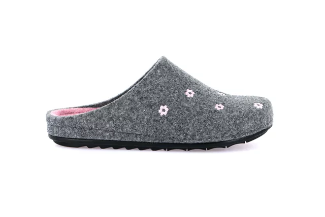 Eco-friendly slipper | PILA CI2971 - GRIGIO-ROSA | Grünland