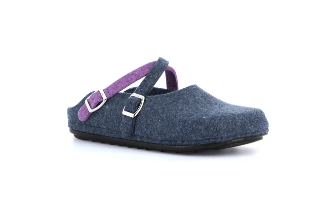 Ciabatta eco-friendly | PILA CI2977 - blu viola