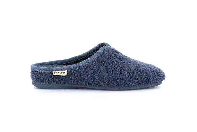 Knitted slipper | ADRI CI2979 - BLUE | Grünland