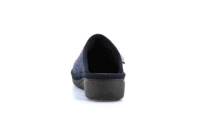 Klassischer Winterhausschuhe | ALME CI2981 - BLAU | Grünland