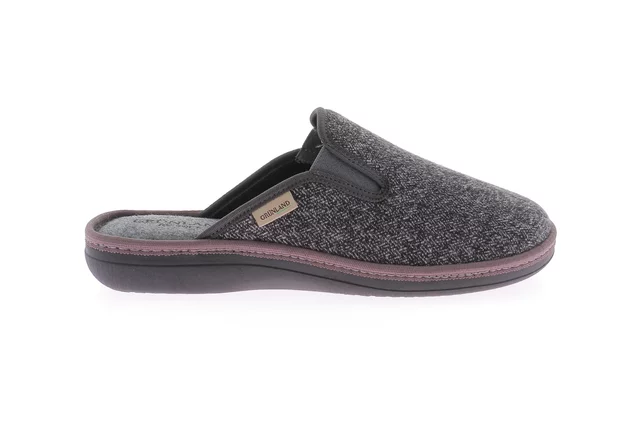 ENEA slipper with rubber sole CI2989 - GREY | Grünland