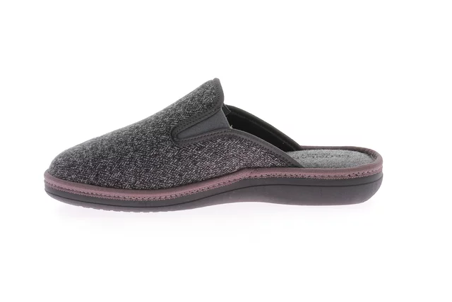 ENEA slipper with rubber sole CI2989 - GREY | Grünland