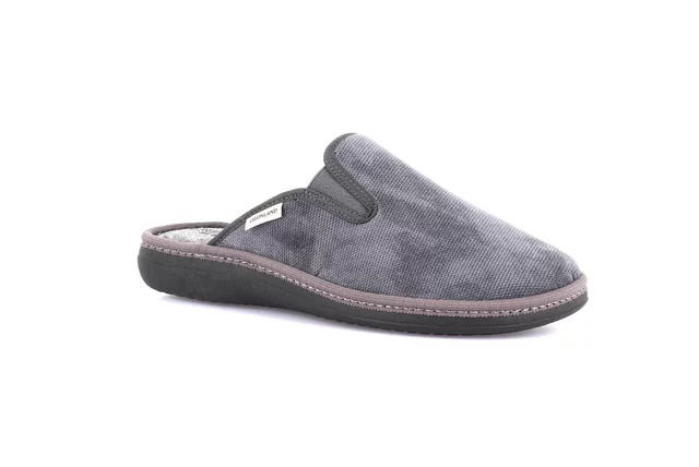 Velvet slipper | ENEA CI2992 - grey