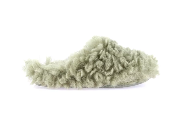 Ciabatta peluche | GLES CI2996 - VERDE | Grünland