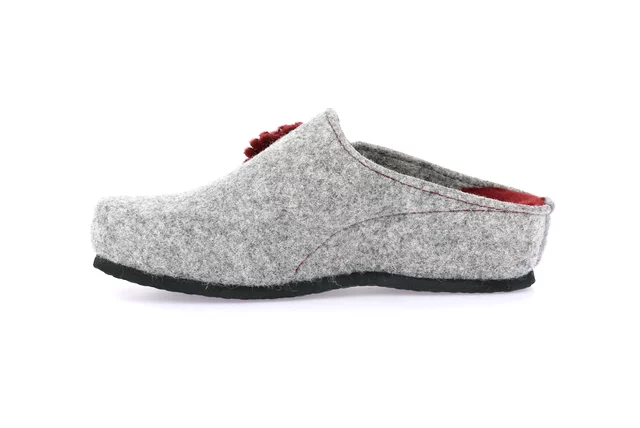 Slipper with wedge | GABY CI2998 - GREY | Grünland