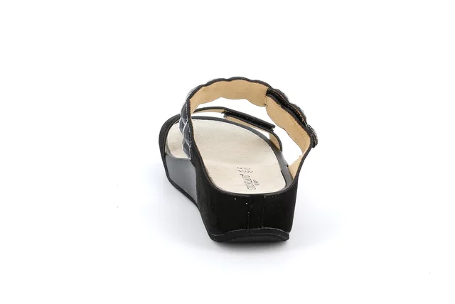 Komfort sandale | DIRA CI3161 - SCHWARZ | Grünland