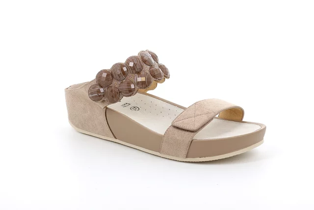 Comfort slipper | DIRA CI3161 - taupe