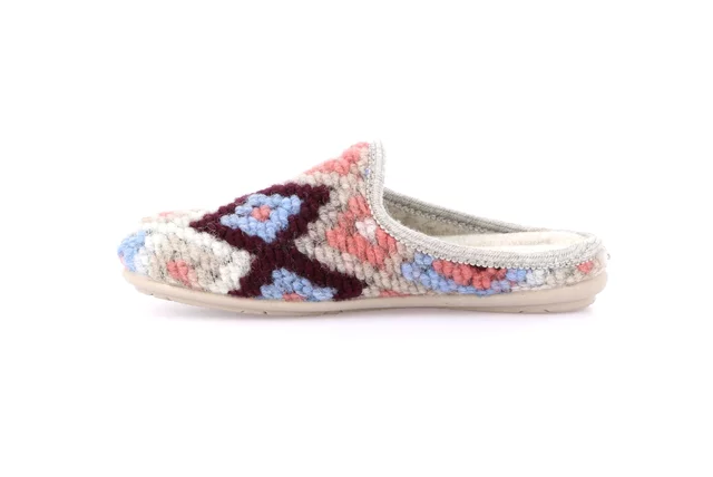 Aztec Fancy Slipper | FAYE CI3181 - BEIGE-MULTI | Grünland