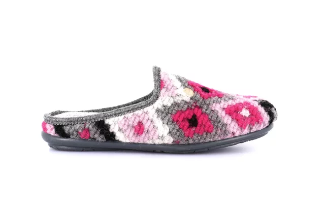 Aztec Fancy Slipper | FAYE CI3181 - GRIGIO-MULTI | Grünland