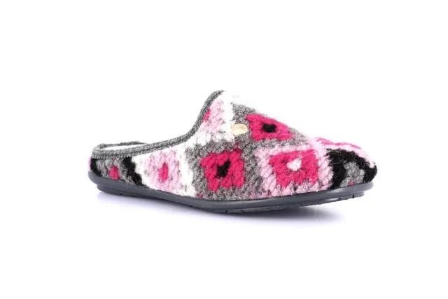 Aztec Fancy Slipper | FAYE CI3181 - GRIGIO-MULTI | Grünland