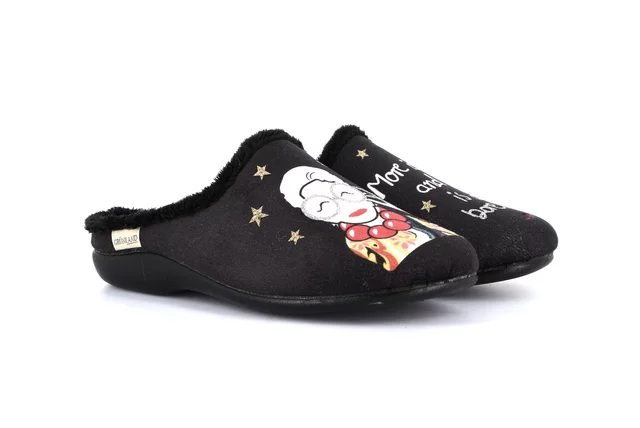 Fancy slipper | ALIN CI3194 - BLACK | Grünland