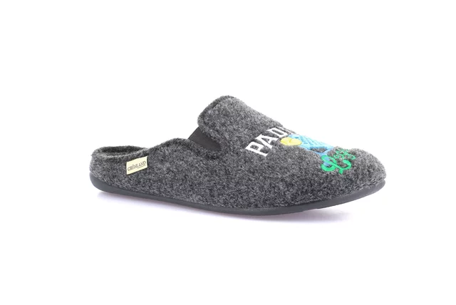 LECY slipper with designs CI3198 - antracite