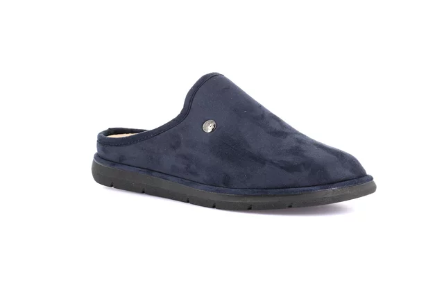 Slipper for men Made in Italy | LOSO CI3200 - BLUE | Grünland