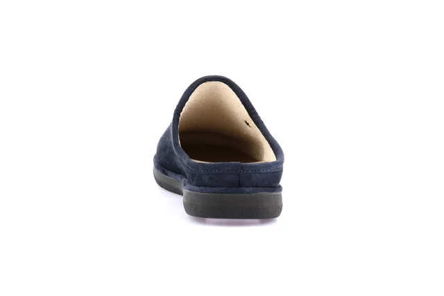 Slipper for men Made in Italy | LOSO CI3200 - BLUE | Grünland