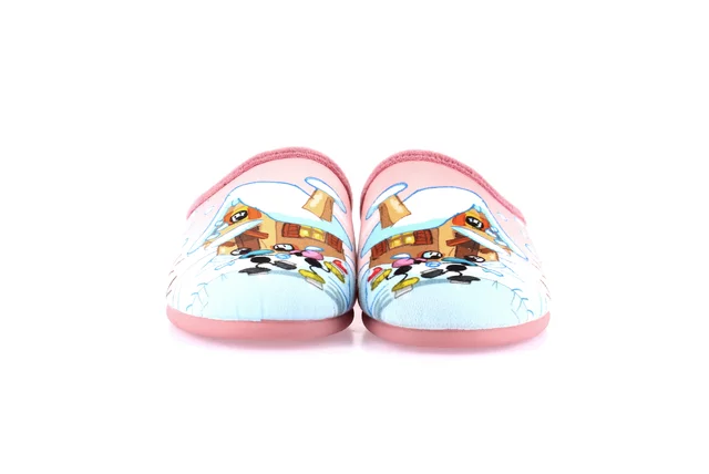 Slipper "Le Formiche di Fabio Vettori" | GAGA CI3201 - ROSA-MULTI | Grünland