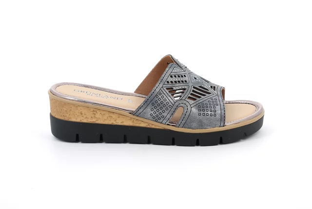 Comfort slipper with wedge | PAFO CI3518 - BLUE | Grünland