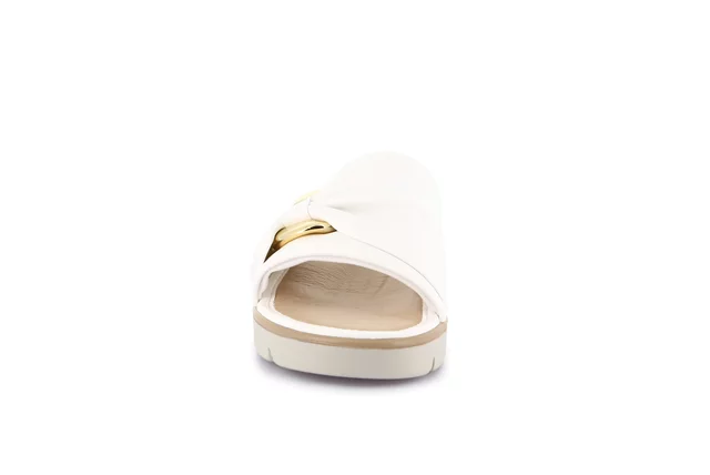 Comfort slipper with wedge | PAFO CI3695 - WHITE | Grünland