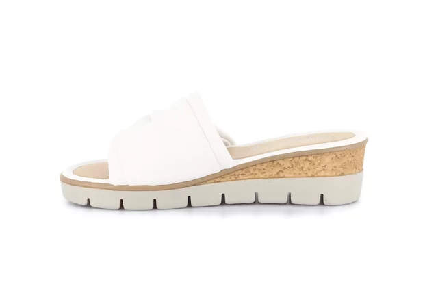 Comfort slipper with wedge | PAFO CI3695 - WHITE | Grünland