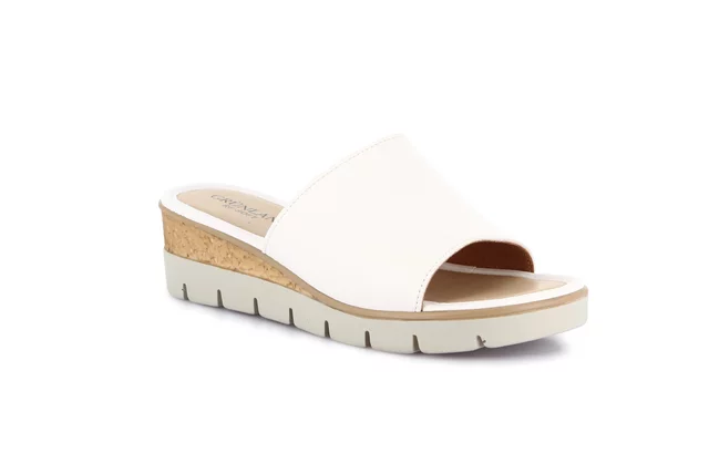 Comfort slipper with wedge | PAFO CI9897 - WHITE | Grünland