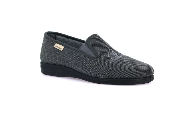 Relax Slipper für Herren | EZIO PA0176 - antracite