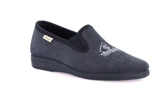 Relax Slipper für Herren | EZIO PA0176 - BLAU | Grünland