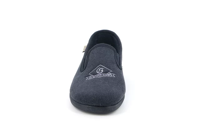 Relax slipper for men | EZIO PA0176 - BLUE | Grünland
