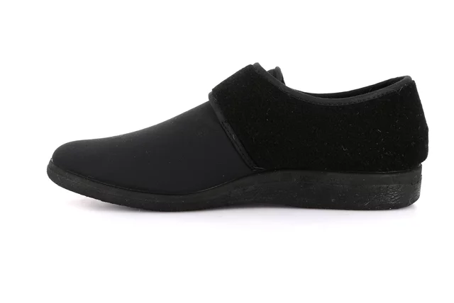 Relax slipper for men | EZIO PA0177 - BLACK | Grünland