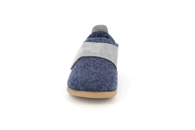 Non-slip slipper | FIXY PA0535 - BLUE | Grünland Junior