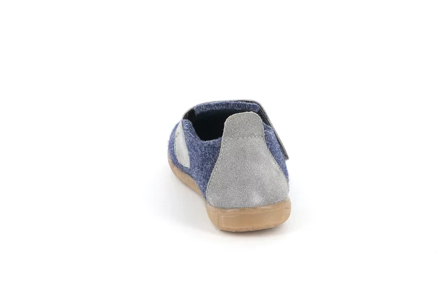 Non-slip slipper | FIXY PA0535 - BLUE | Grünland Junior