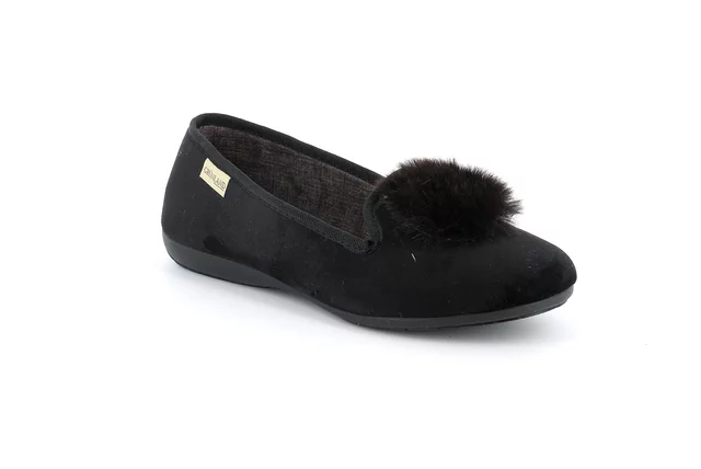 Comfort slipper | TAXI PA1155 - BLACK | Grünland