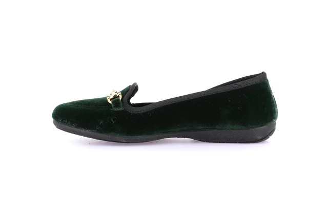 Slipper with horsebit | TAXI PA1157 - GREEN | Grünland