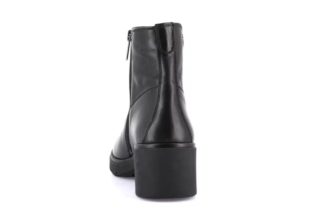 Genuine leather ankle boot | ROLA PO0958 - BLACK | Grünland