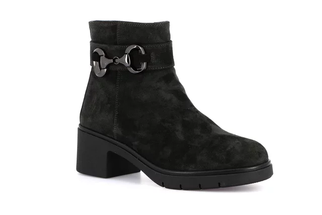 Suede ankle boot | ROLA PO0962 - fumo