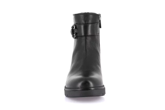 Genuine leather ankle boot | ROLA PO0963 - BLACK | Grünland