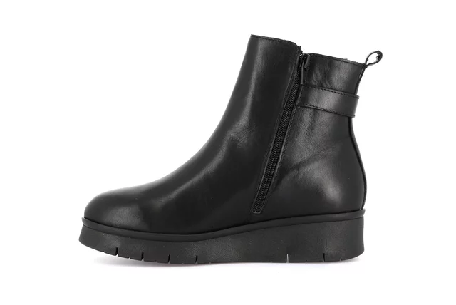 City Stiefelette aus Wildleder | REXX PO0969 - SCHWARZ | Grünland