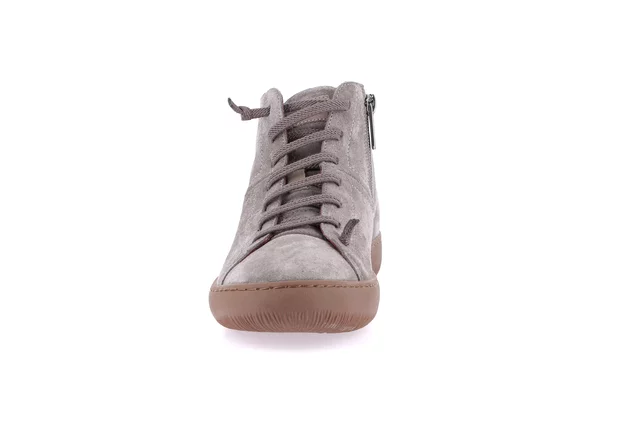 Ankle boot with laces | IMOD PO1721 - TAUPE | Grünland