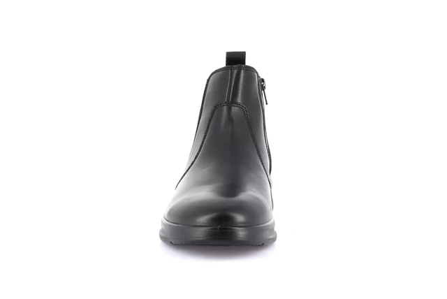 Ankle boot for Men in genuine leather | BONN PO2050 - BLACK | Grünland