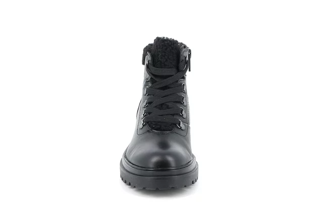 Junior-Schnürstiefelette | COPP PO2107 - SCHWARZ | Grünland Junior