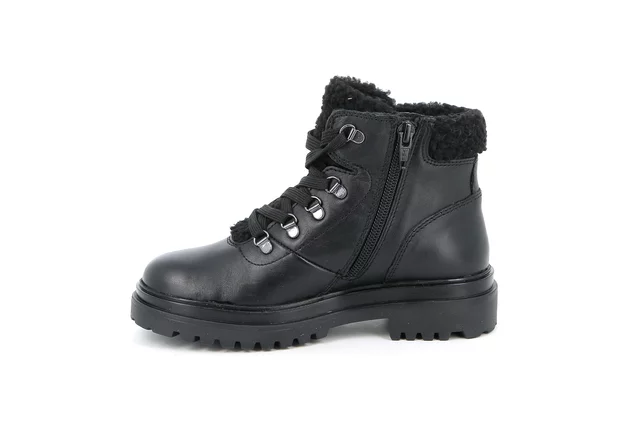 Junior-Schnürstiefelette | COPP PO2107 - SCHWARZ | Grünland Junior