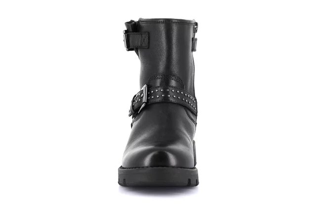 Biker bambina con fibbie | COLT PO2161 - NERO | Grünland Junior