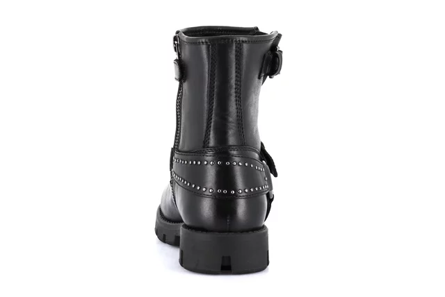Biker bambina con fibbie | COLT PO2161 - NERO | Grünland Junior