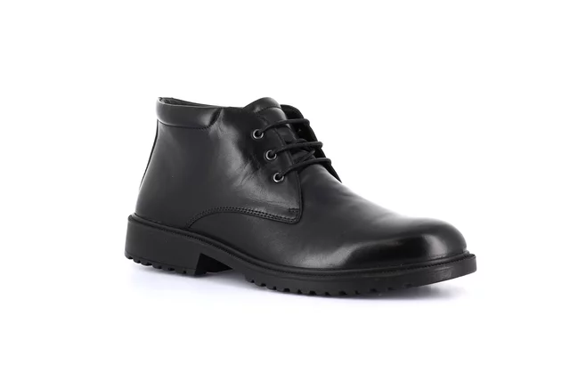 Men's lace-up shoe | BART PO2268 - BLACK | Grünland