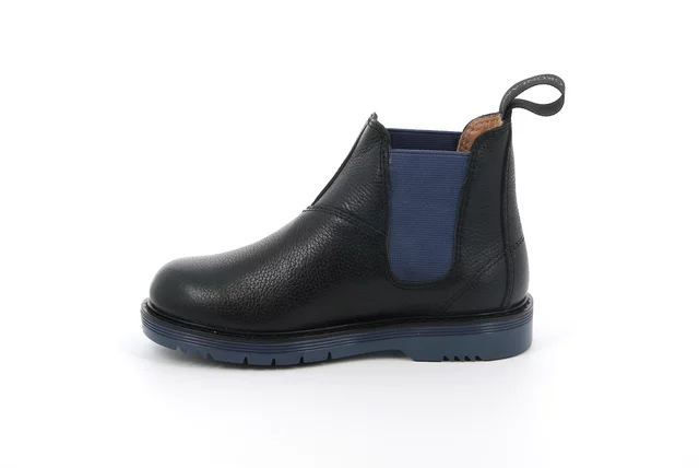 Stiefelette aus echtem Leder | TABA PO2289 - NERO-JEANS | Grünland Junior