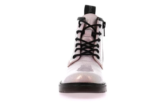 Junior ankle boot in patent leather | TABA PO2348 - GLICINE | Grünland Junior