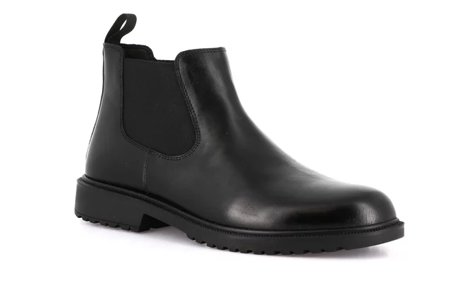 Classic Beatle in leather | BART PO2363 - BLACK | Grünland