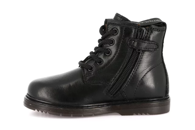 Stiefelette aus echtem Leder | NILL PP0193 - NERO-NERO | Grünland Junior