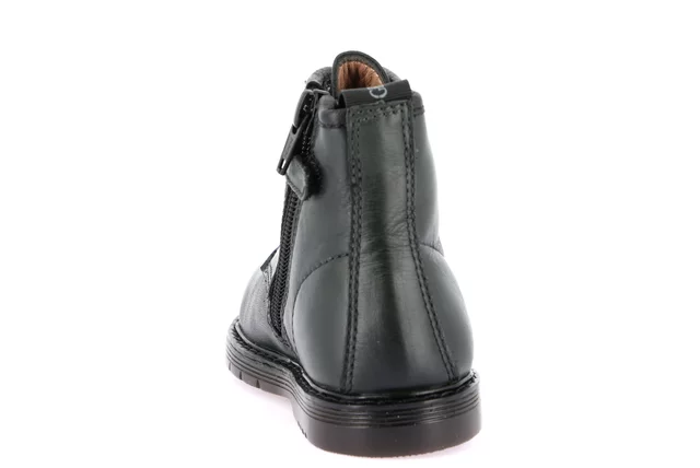 Stiefelette aus echtem Leder | NILL PP0193 - OLIVA | Grünland Junior